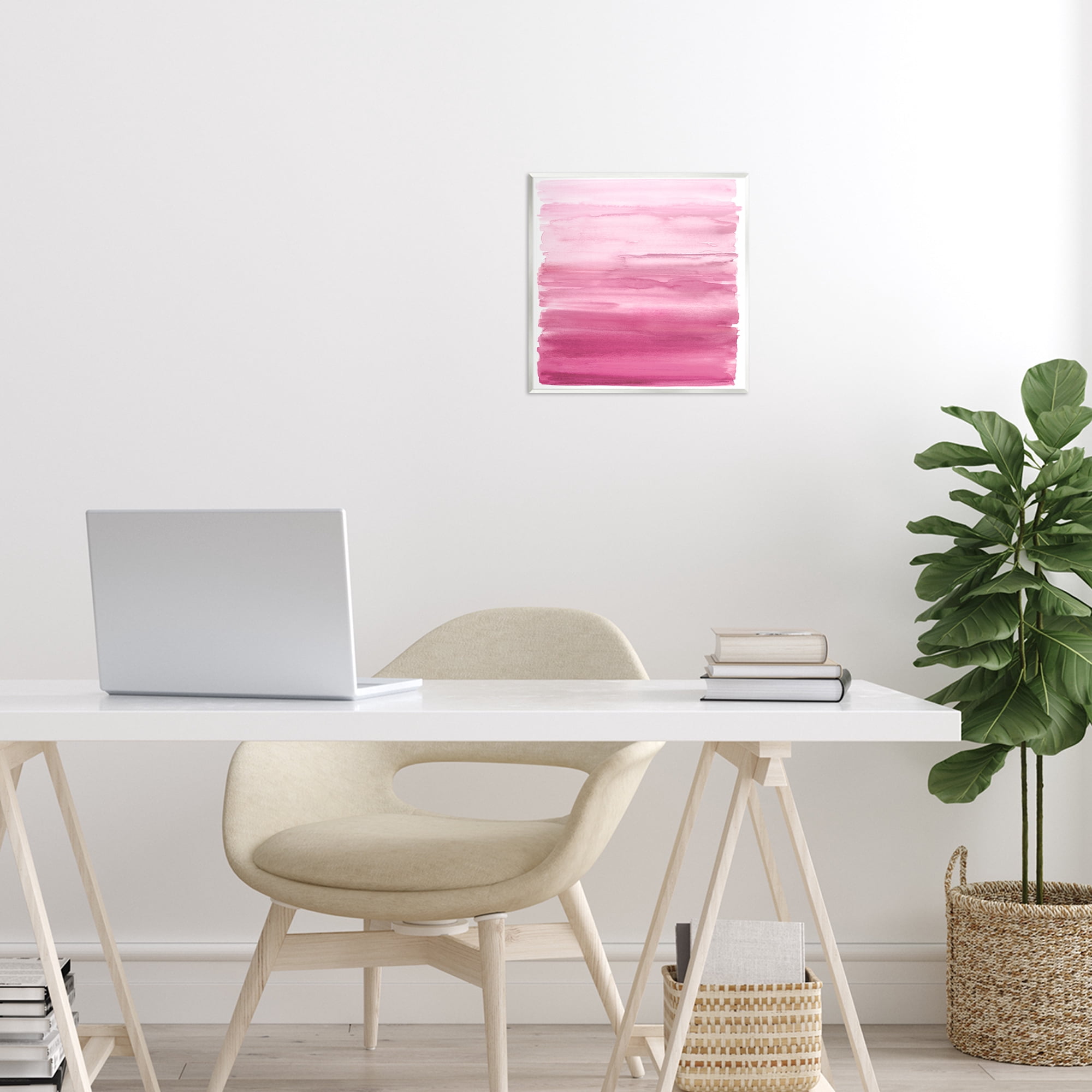 Stupell Industries Gradient Pink Blush Wall Plaque Art, design by Allie Corbin