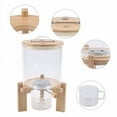 thumbnail image 4 of 5L Cereal Dispenser Flour Rice Storage Container Glass Tank W/ Lid Measuring Cup, 4 of 12