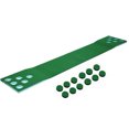 thumbnail image 1 of Putting interior verde 6-agujeros One-Way 12 Agujero Interés de dos vías Pulsación plegable Manta de práctica de golf para los amantes del golf Entusiastas 12 Agujeros bidireccionales Methold OD008003-02B, 1 of 6