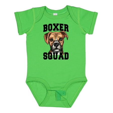 

Inktastic Dog Boxer Squad Gift Baby Boy or Baby Girl Bodysuit
