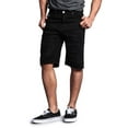 thumbnail image 6 of Victorious Men's Distressed Colored Denim Shorts DS431 - Black - 38, 6 of 6