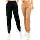 thumbnail image 1 of Set De Dos Pants De Mujer Pantalones Anchos Casual O Elgante Pans Stretch, 1 of 9