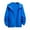 Blue, variant on WUWUQF Men's Windbreaker Jacket, Lightweight Water-Resistant, Zipper Leisure Loose Solid Color