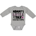 thumbnail image 3 of Inktastic Mommy's Little Tax Deduction Pink Hearts Boys or Girls Long Sleeve Baby Bodysuit, 3 of 5
