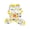 Yellow, variant on TELOLY Dog Pajamas Super-A Grade Standard Pet Clothes Moisture-Wicking Softness Cute Dog Outfit S Blue