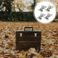thumbnail image 2 of MasteelfCA 4pcs Spring Loaded Butterflies Latch Toggle Clamp Toolbox Cabinet Chest Latch, 2 of 7