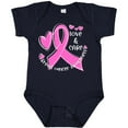 thumbnail image 3 of Inktastic Love, Care, Cure Breast Cancer Awareness Pink Ribbon Boys or Girls Baby Bodysuit, 3 of 5