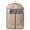 C, variant on Lume Wear Large Non Woven Fabric Wardrobe Storage Organizer for Bedroom Clothes a Space Saving Garment Bag in Burgundy Khaki and Coffee. A Big Size 128x60x2cm Closet Organizer for Home