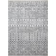 thumbnail image 2 of Mandala 8x10 Rug – Ultra-Soft, Geometric Boho Area Rug for Living Room, Office & Bedroom - Non-Shedding Machine Washable Rug – Ivory & Gray, 2 of 7