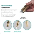 thumbnail image 2 of Senlesen Brushed Gold Kitchen Faucet Pull Out Sprayer Sink Mixer Tap, 2 of 10
