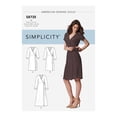 thumbnail image 2 of Misses'/Miss Petite Wrap Dress-16-18-20-22-24, 2 of 2