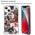 thumbnail image 4 of Collage Christmas Case Compatible with iPhone 14,Unique Art Design TPU Bumper Cover Case, 4 of 5
