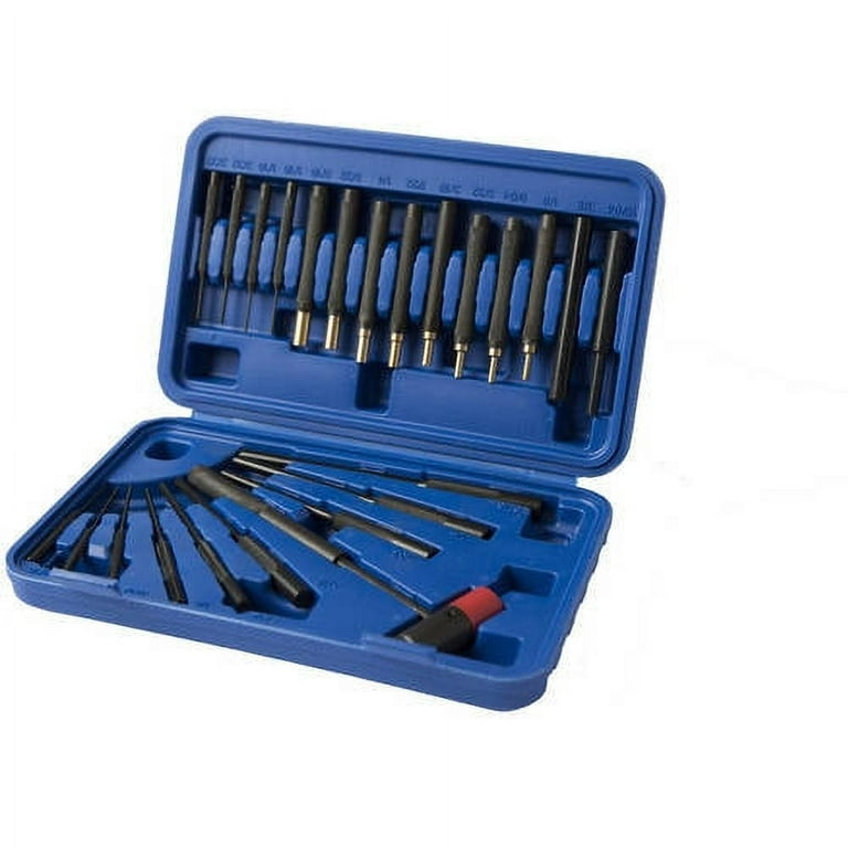 Gunmaster 24 Piece Gunsmith Punch Set with 6 Roll Pin Punches GMPUNCH24 