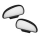 thumbnail image 1 of 2-Pack Car Wide Angle Blind Spot Mirror, Adjustable 360 Degree Auxiliary Mirror, Universal Curved Side Mirror for Truck SUV RV Van (Black), 1 of 5