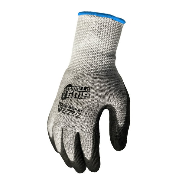 Gorilla Grip A5 Cut Protection Filet Gloves, Size XXL, Model 2589426