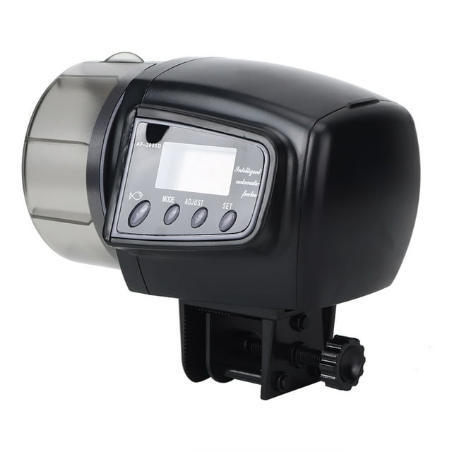 Alimentation pour Aquarium de Poissons Alimentation Alimentaire Réglable Minuterie Alimentaire Automatique avec Écran d'Affichage pour Aquarium d'Aquarium de Poissons
