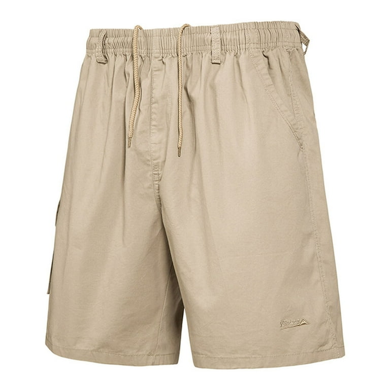 XL-5X Plus Size Cargo Shorts for Men with Pockets Big & Tall