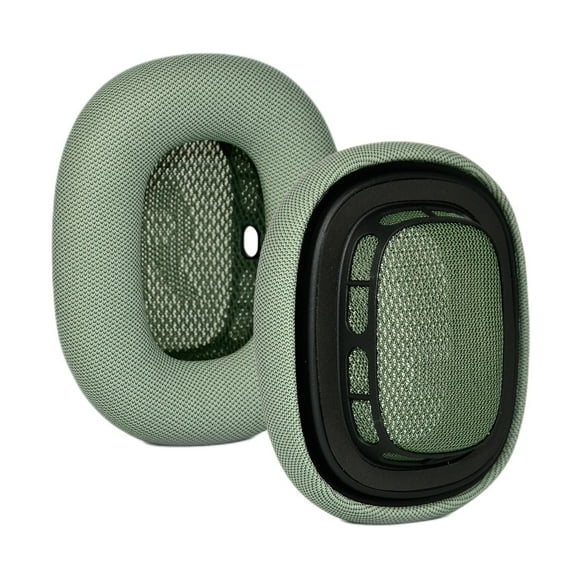 For Apple AirPods Max Replacement Leather Earpads Headphones Memory Foam Sleeve Earphone Earmuff,green