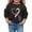 Black, variant on Girls Cancer Awareness Month Printed Long Sleeve Pullover Sweatshirt Lined Casual Top Kids Cardigans Girls 5t