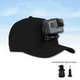 thumbnail image 3 of Camera Mount Ducktail Hat Baseball Cap with J-Hook Mount for Gopro 8 7 6 5 4 3 Accessories, 3 of 9
