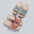 thumbnail image 4 of CheerKidz Summer Women Shoes with Floral Design Comfortable Non Slip Thick Sole Slippers for Indoor Outdoor Beach Pool Shower Walking Lightweight Breathable House Shoes(Pink,US:7), 4 of 6