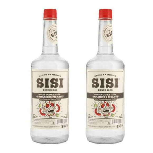 Pack de 2 Licor de Vodka Sisi Tamarindo Picante 1 L Sisi Tamarindo Picante
