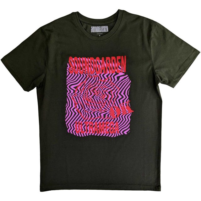 Soundgarden - Camiseta Ultramega OK para Adultos Unisex (Verde)