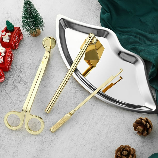 Bandeja organizadora de joyas, ideal para dormitorio pequeño. También sirve como organizador de cosméticos. Bandeja metálica plegable para el hogar. Organizador de joyas portátil con
