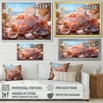 thumbnail image 4 of Designart "Shell'S Romantic Narrative" Seashell Floater Framed Canvas Art Print, 4 of 5