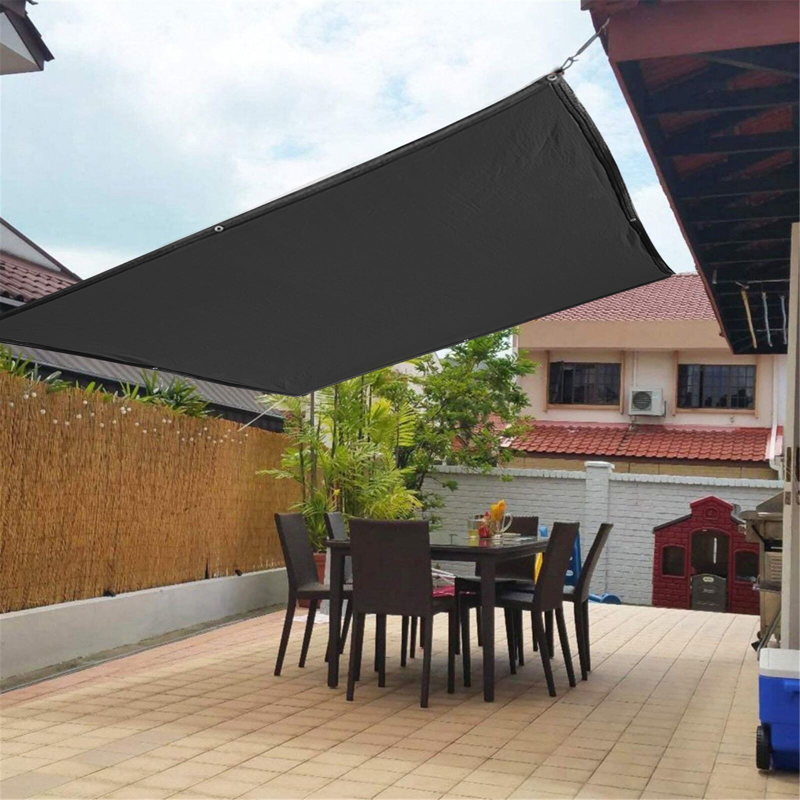 ToyKingdee Shade Cloth Sunblock Shade Mesh, Perforated and Encrypted Thickening Sunscreen for Greenhouse Roof Outdoor Insulation Net Courtyard Balcony Potted Plant