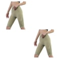 thumbnail image 2 of Pantalones de yoga Sonducket de nailon mujer cintura alta transpirables absorbentes sudor color sólido, 2 of 6