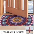 thumbnail image 3 of Colorful Tie Dye Mandala Pattern Door Rugs,Washable Non Slip Door Mats Indoor,Decorative Door Mats,Entry Mat Indoor for Entrance,Bedroom,Kitchen,Bathroom,17"x30", 3 of 6