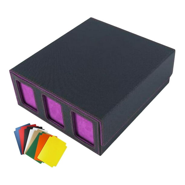 Caja para baraja de cartas con capacidad para 1800 tarjetas coleccionables, álbum Protector TCG, almacenamiento de tarjetas de juego