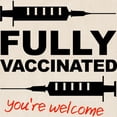 thumbnail image 2 of CafePress - Fully Vaccinated You're Welcome Tote Bag - Unisex Canvas Tote Bag, Beige, 1-Piece, 2 of 6