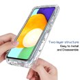thumbnail image 2 of For Samsung A32 Case 5G, Mantto 360-Degree Wrap [Full-Body Protection] Patterned Bumper [Screen Protector Film] TPU Rubber Silicone Shock Proof edges Phone Cover For Samsung Galaxy A32 5G, Flower, 2 of 8