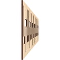 thumbnail image 3 of Ekena Millwork 46 3/4"W x 10"H x 1/4"T Victory Fretwork Moulding, Birch, 3 of 13