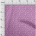 thumbnail image 2 of oneOone Cotton Poplin Purple Fabric Kids Foot Dress Material Fabric Print Fabric By The Yard 56 Inch Wide, 2 of 5