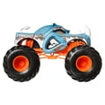thumbnail image 3 of Hot Wheels Monster Trucks, Oversized Monster Truck in 1:24 Scale, Rhinomite, 3 of 6