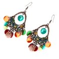 thumbnail image 3 of Pendientes perforados flecos y cha Sunnimix estilo bohemio retr mujer Multicolor, 3 of 3