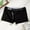 Black, variant on Men's Underwear Boxer Briefs Cotton Under $5 Medium Waist Solid Color Letters Split Comfortable Breathable Boxers Underwear