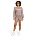 thumbnail image 5 of Reebok Women's Studio Off the Shoulder Sweatshirt, Sizes XS-XXXL, 5 of 5