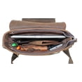 thumbnail image 3 of Vagarant Traveler Full Grain Leather Satchel Handbag L77.BRN, 3 of 3