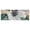 Green Boho Plant, variant on Green Boho Geometric and Plant Pattern (4) Kitchen Rug Mat,Kitchen Runner Rugs Non Skid Washable,Decorative Kitchen Floor Mats for Kitchen,Sink,Laundry,17"X47"