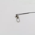 thumbnail image 3 of Yuarrent 10 Uds. De cables de línea de pesca, líderes de enclavamiento, aparejos de señuelos de pesca a presión, accesorios de equipo de Pescar Negro 12 cm 10 piezas, 3 of 6