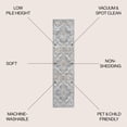 thumbnail image 5 of JONATHAN Y WASHABLE 2 x 8 Runner Rug, Shaemus Bohemian Medallion - Cream/Blue/Terra, WSH320C-28, 5 of 9