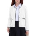 thumbnail image 1 of BeautyIn Women Cardigans Button Down Knitted Sweater Winter Versatile Coat, 1 of 4