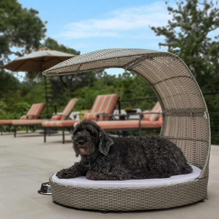 Outdoor Dog Chaise Lounger