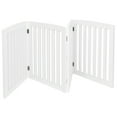 thumbnail image 5 of ZENY 4 Panels Foldable Pet Gate Entryway Dog Fence MDF Frame with 8 Protectors, White, 5 of 11