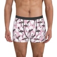 thumbnail image 1 of Balery Pineapple Flamingo Calzoncillos bóxer para hombre, ropa interior de algodón suave y transpirable con cinturilla de nailon-Medium, 1 of 5