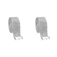 thumbnail image 4 of kurtrusly Sticker Strass Cristal Élégant DIY Sticker Argent 1.4cm 1.4cm 1.8cm 2.7cm 2Set, 4 of 6